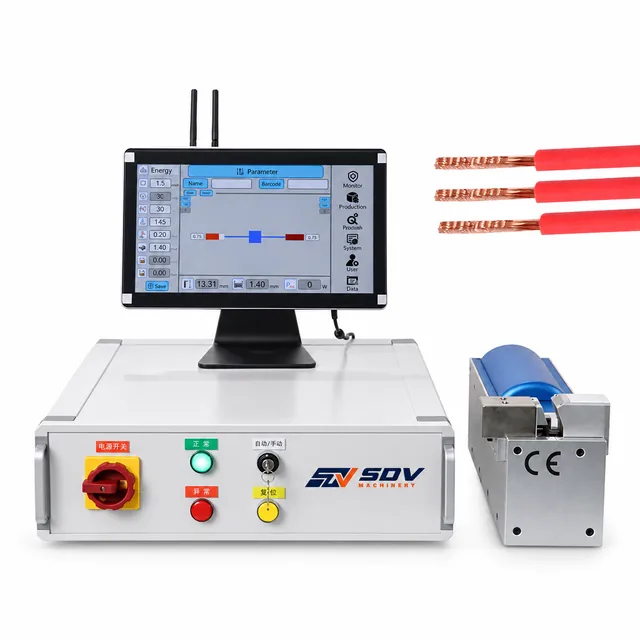Ultrasonic Wire-to-Wire Harness Welding Machine (10–50 mm² / 6500W) EW-6010-1