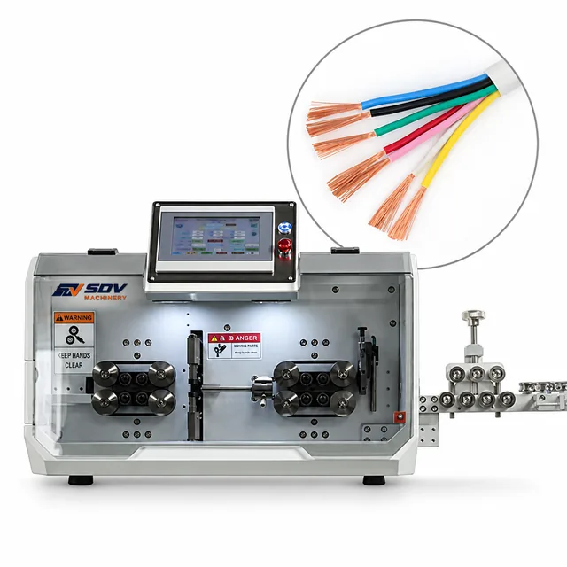 Multi-conductor Cable Cutting & Stripping Machine (0 - 22 mm) (0.75 - 50 mm²) EW-05G-2