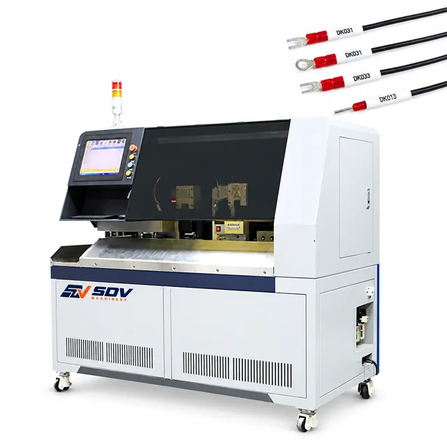 Wire cut strip crimp and tube marking insert machine EW-8995