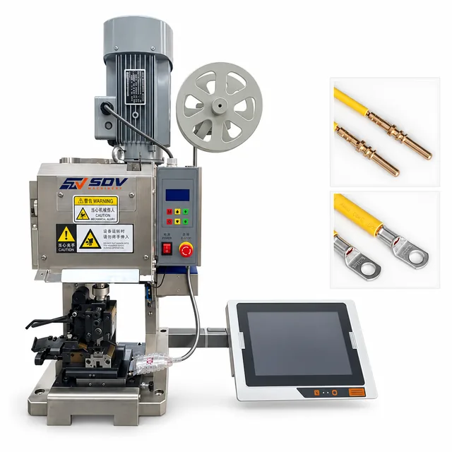 4T Bench Top Crimper with smart software(0-4/6/14mm²) EW-5195+S