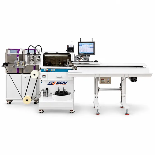Automatic Wire Cutting Stripping Machine with Inkjet Printing (0.75-30 mm²) EW-3215