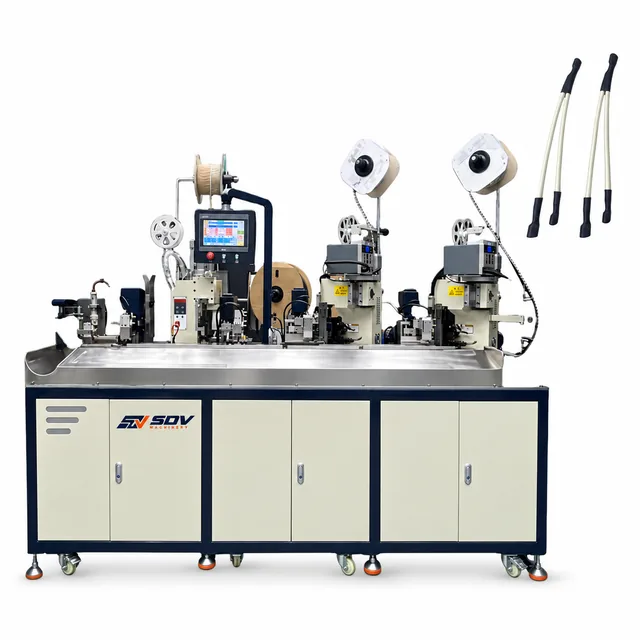 Fully automatic three-in-one heat shrink tube machine EW-8950