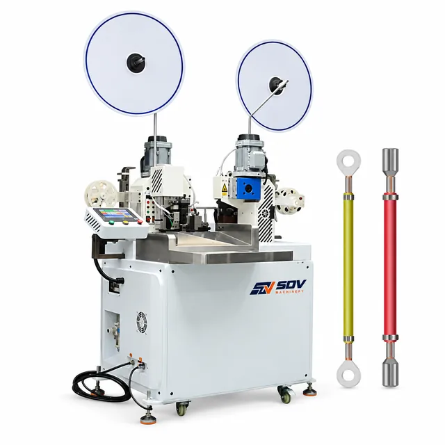 Fully Automatic High-Speed Servo Double-Head Terminal Machine(AWG 30-14) EW-8360