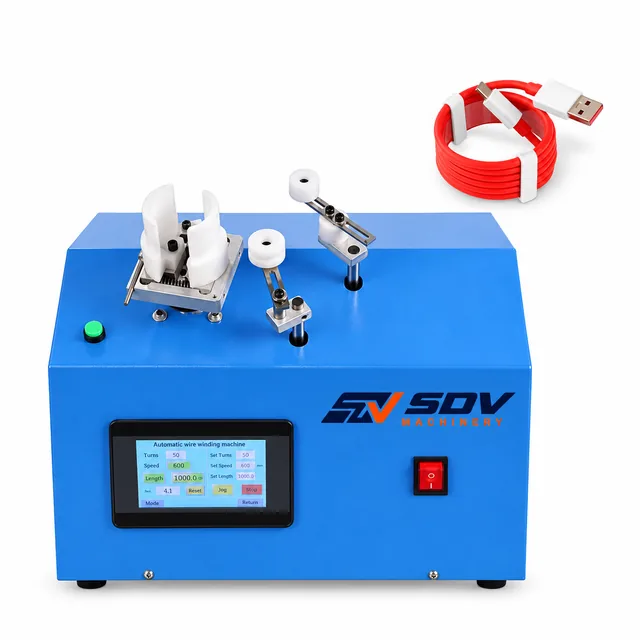 O Shape Data Cable Winding & Binding Machine EW-2095