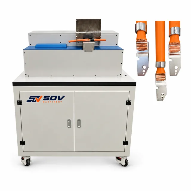 Semi-automatic cable welding machine（10-100 mm²） EW-6115