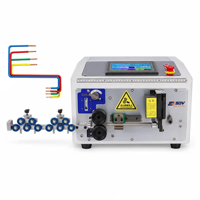 Wire Stripping & Bending Machine (1 - 10 mm²) EW-08A-1