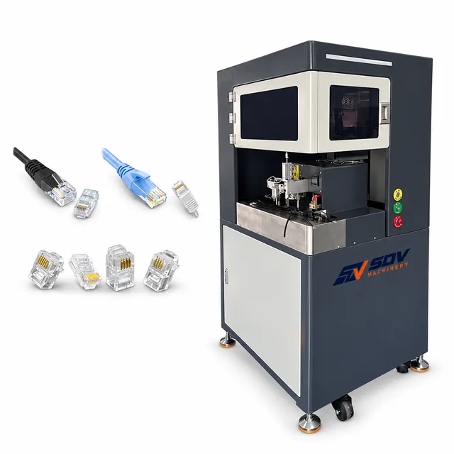 Vibrating plate Crystal head crimping machine 2-10P EW-5485