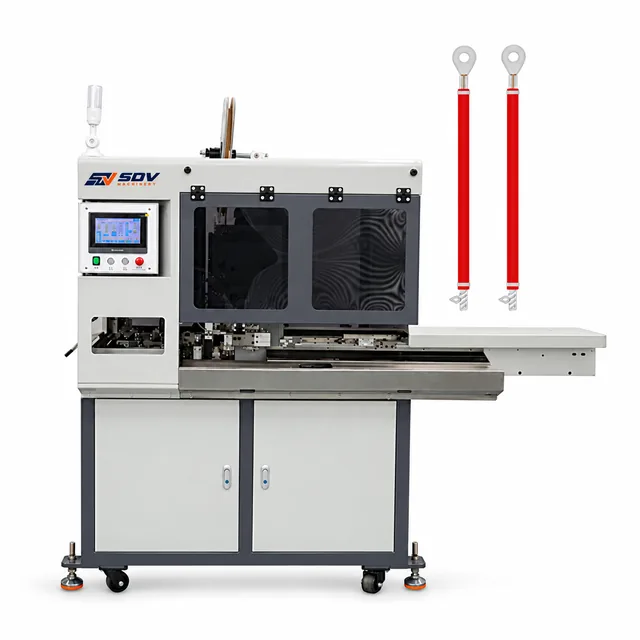 Fully Automatic Five Wires Crimping Soldering Tinning Machine EW-8290