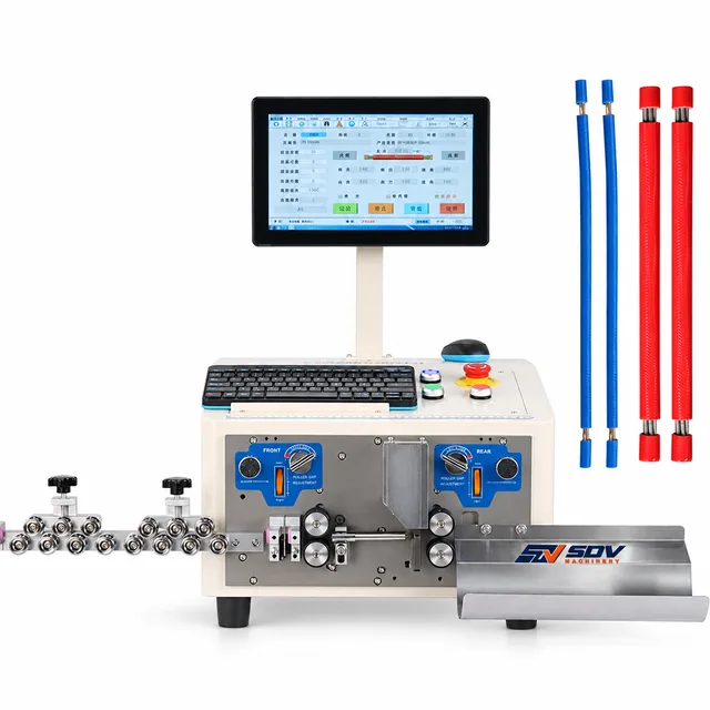 Intelligent Software Controlled Wire Cutting Stripping Machine(1-16 mm²) EW-3035+S