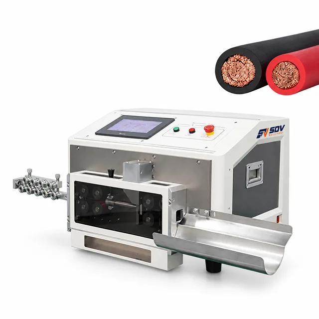 Fully Electric Wire Cutting and Stripping Machine (0.1–35 mm²) EW-3025