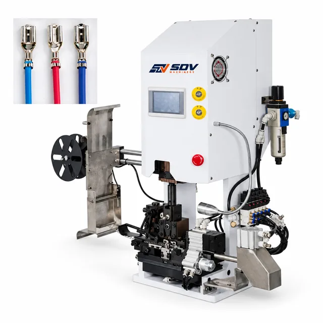 4T-8T Wire Stripping and Crimping Machine（side/end feeding））(0.1-6/10mm²) EW-5225