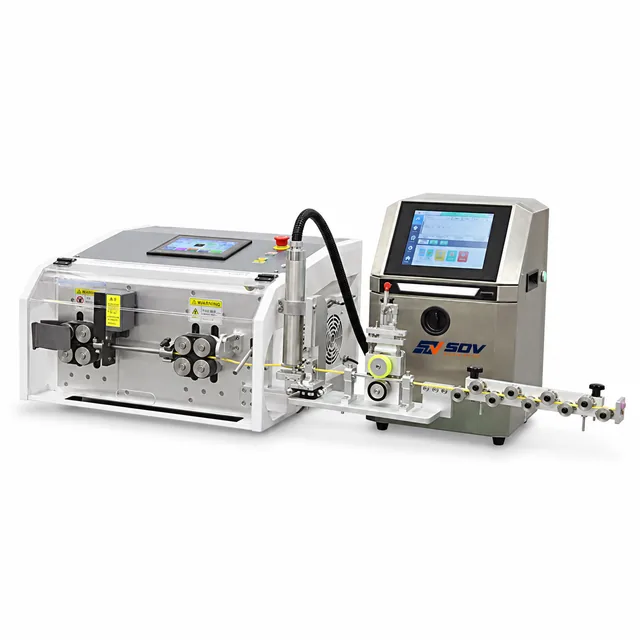 Wire Cutting & Stripping Machine with Ink-Jet Printing (1.5 - 35 mm²) EW-05A+P