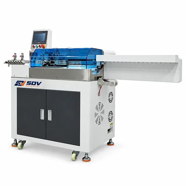 Automatic Multi-Wire Dual-Head Stripping and Tinning Machine (5–8 Wires / AWG32–16) EW-8015