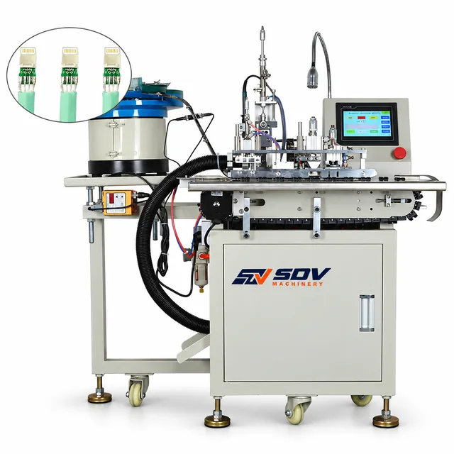 Automatic USB Wire Welding Machine (1000 pcs/h Output) EW-715