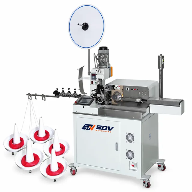 वायर क्रिम्पिंग सोल्डरिंग टिनिंग मशीन (AWG18-24)) EW-22G